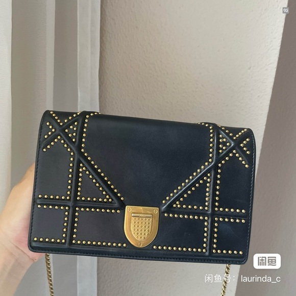 Dior Diorama Wallet on Chain (WOC) - Picture 1 of 2